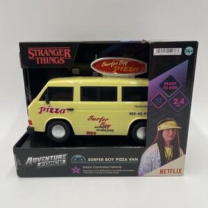 2023 Adventure Force Stranger Things Surfer Boy Pizza Van Remote Control New